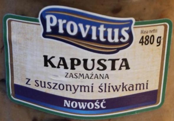 Zdjęcia - Provitus Kapusta zasmażana z suszonymi śliwkami 480 g