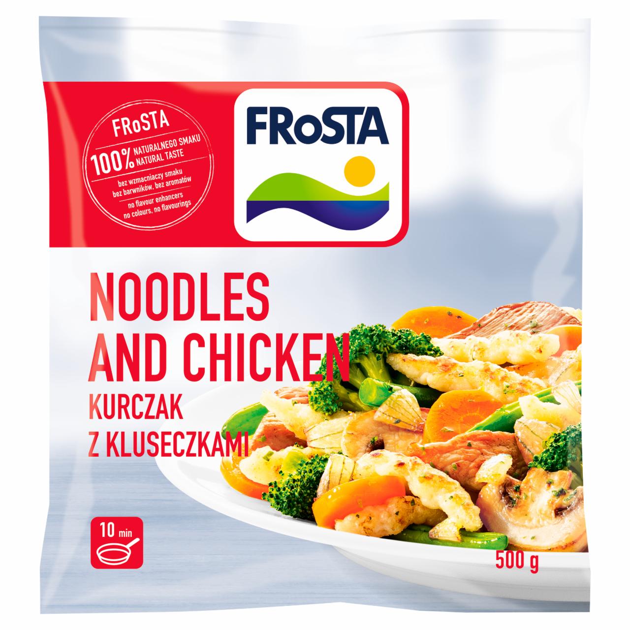 Zdjęcia - FRoSTA Noodles and Chicken Kurczak z kluseczkami 500 g