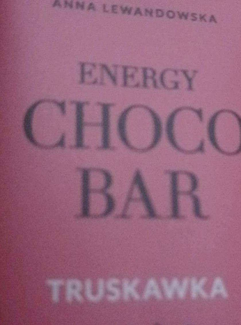 Zdjęcia - Energy choco bar truskawka w czekoladzie Anna Lewandowska