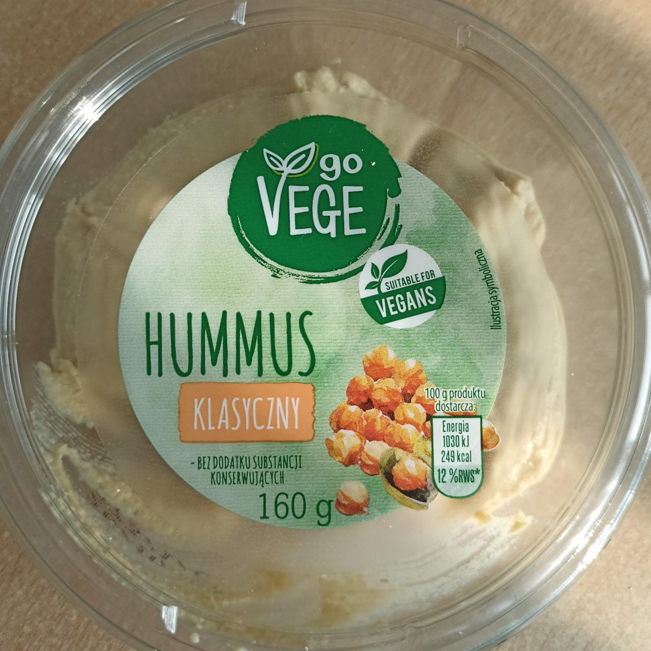 Zdjęcia - Hummus klasyczny go vege