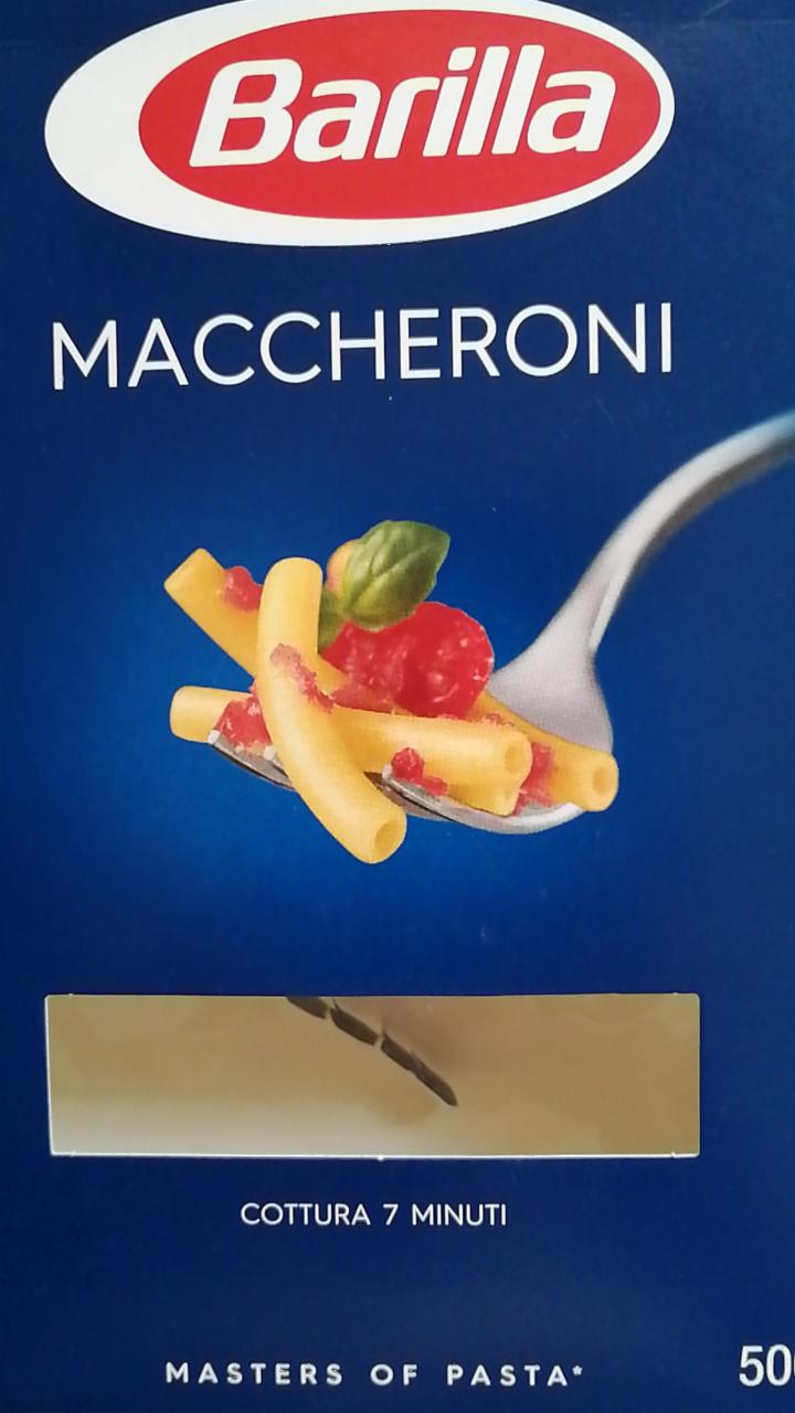 Zdjęcia - Barilla Makaron maccheroni 500 g