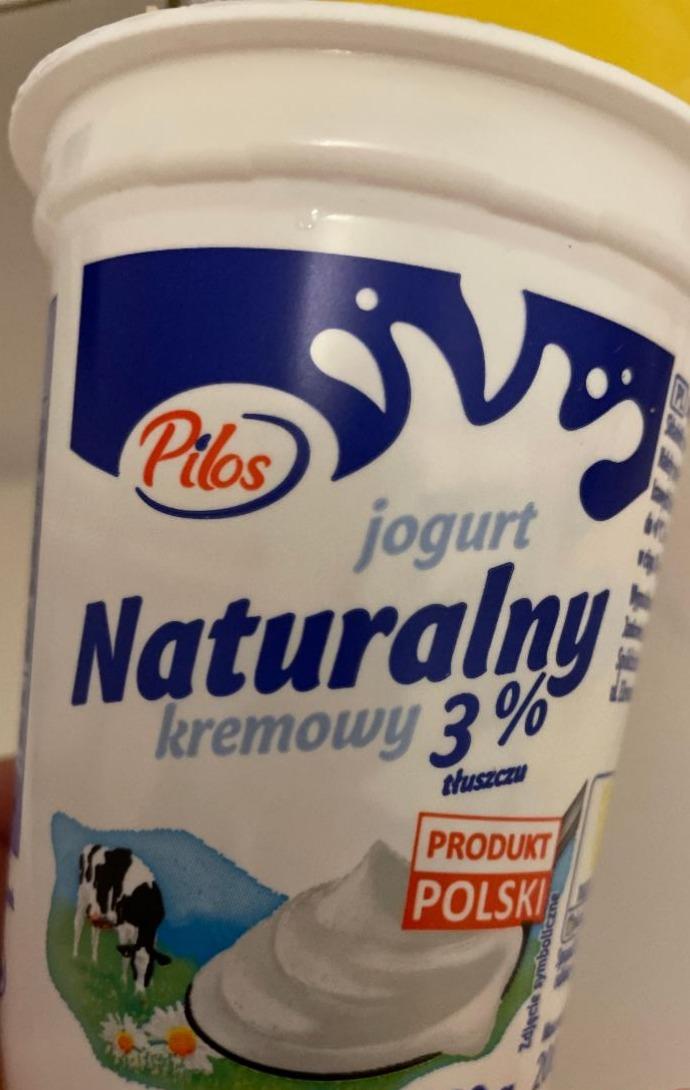 Zdjęcia - Jogurt naturalny kremowy Pilos