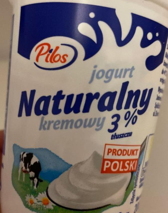 Zdjęcia - Jogurt naturalny kremowy Pilos