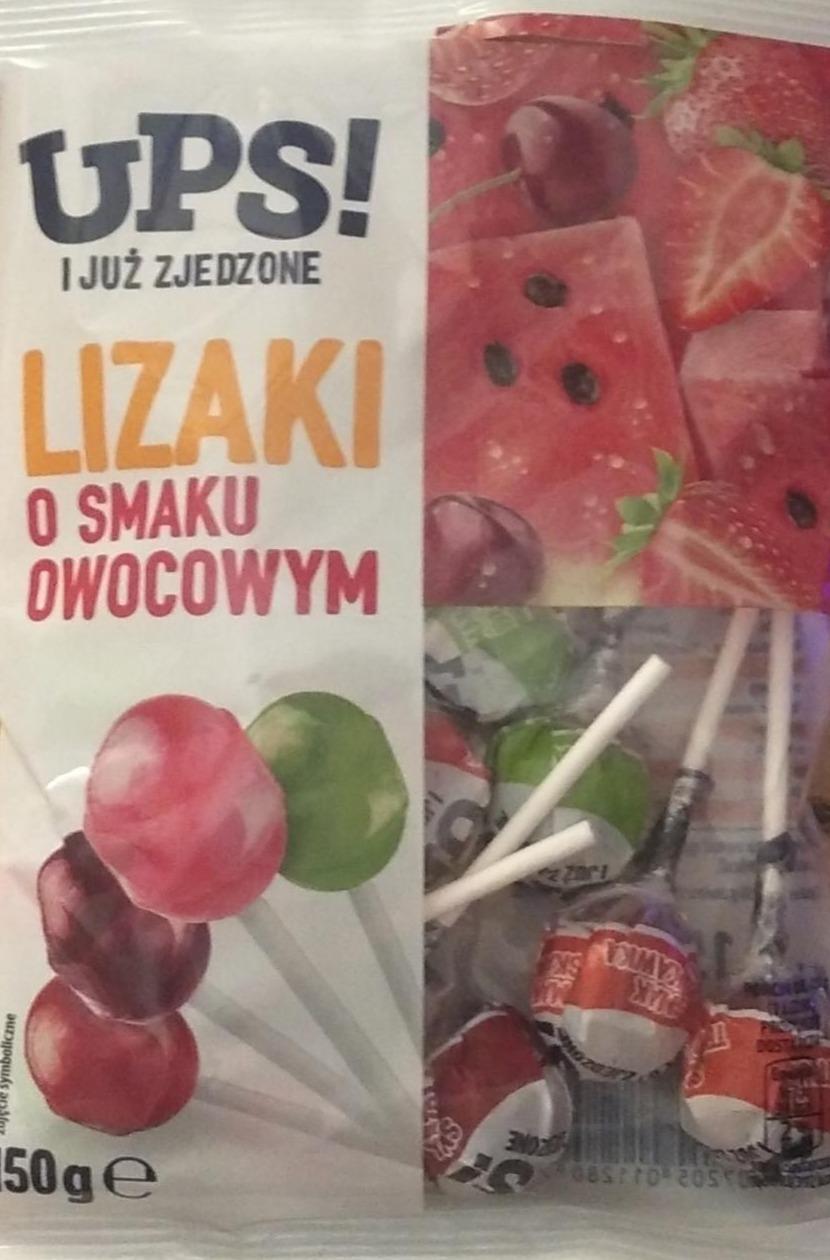 Zdjęcia - Lizaki UPS! o smaku owocowym