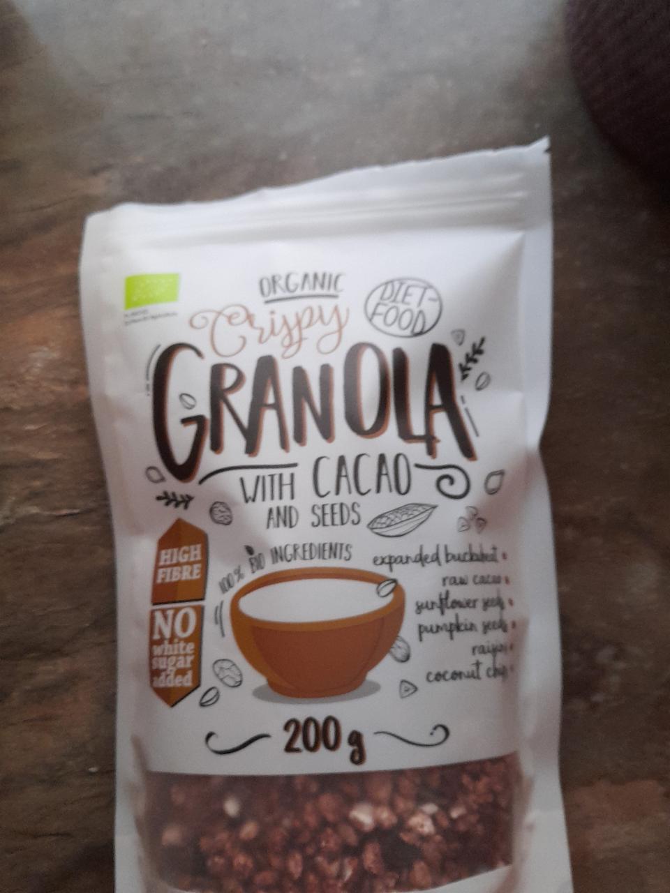Zdjęcia - bio granola crispy organic