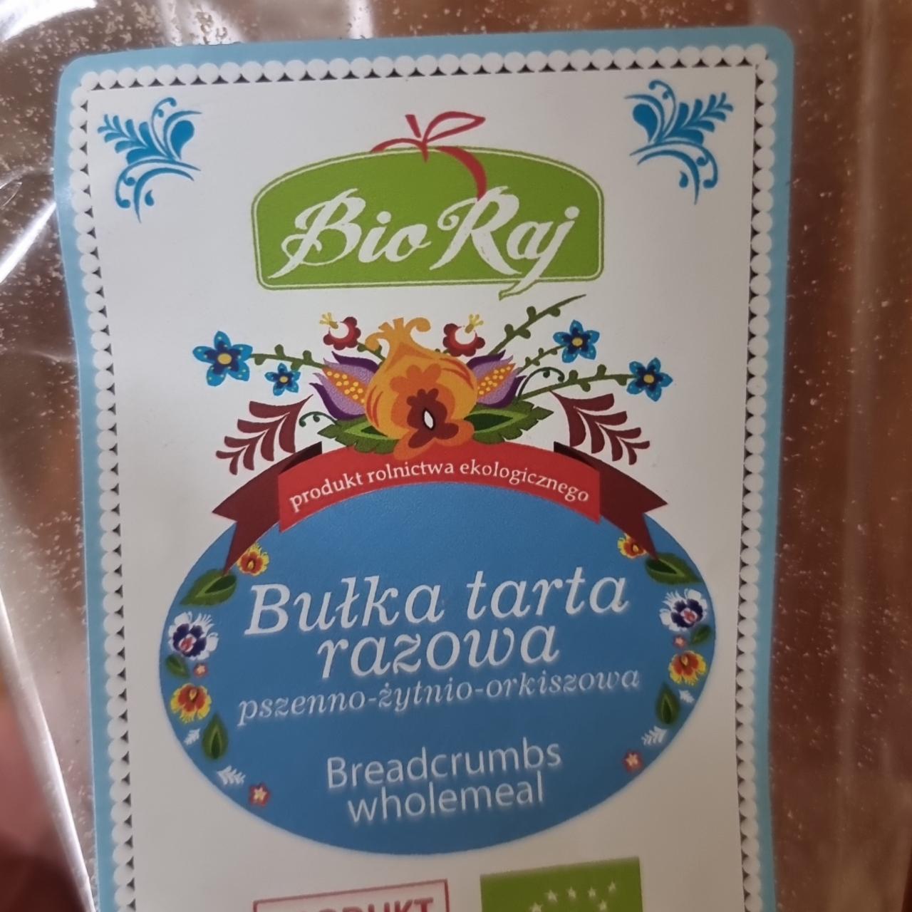 Zdjęcia - Bułka tarta razowa Bio Raj