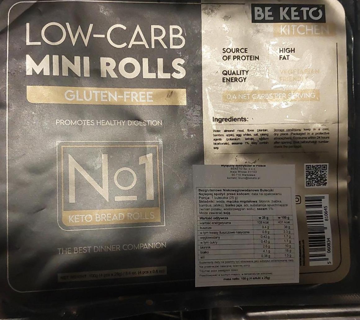 Zdjęcia - Low-Carb Mini Rolls gluten free Be Keto