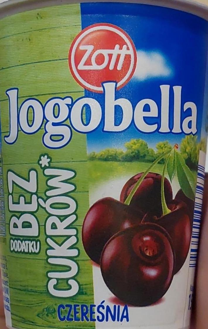 Zdjęcia - Jogobella bez dodatków cukrów czereśnia Zott