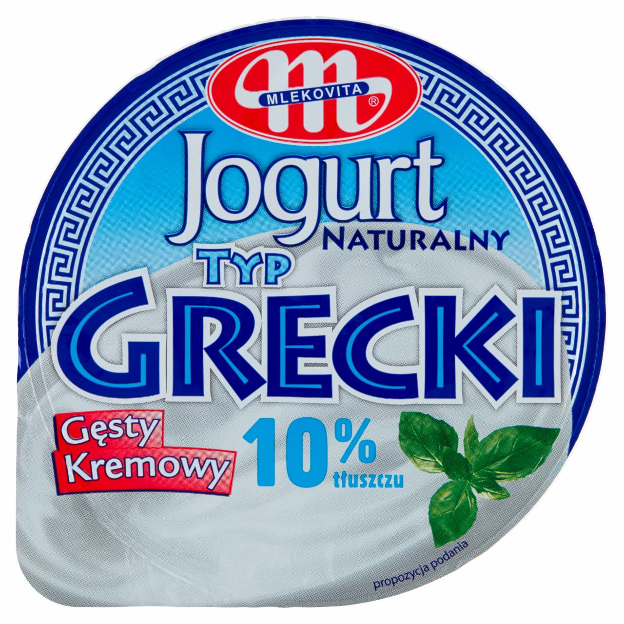 Zdjęcia - Mlekovita Jogurt naturalny typ grecki 200 g