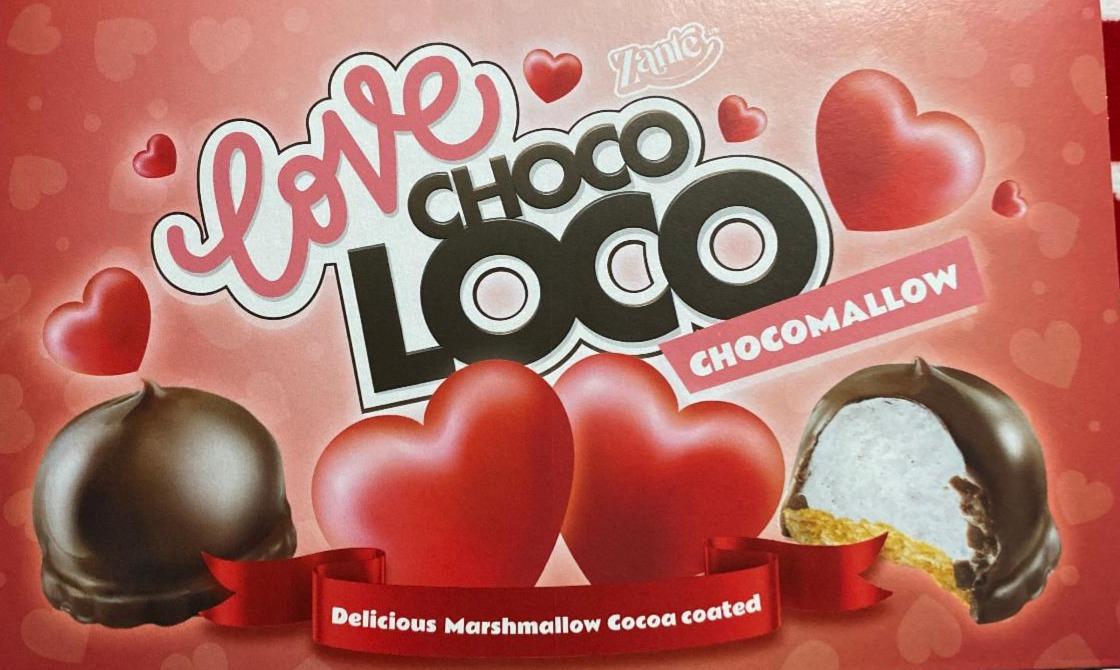 Zdjęcia - Love choco loco ciastka z pianką o smaku waniliowej w polewie kakaowej Zante