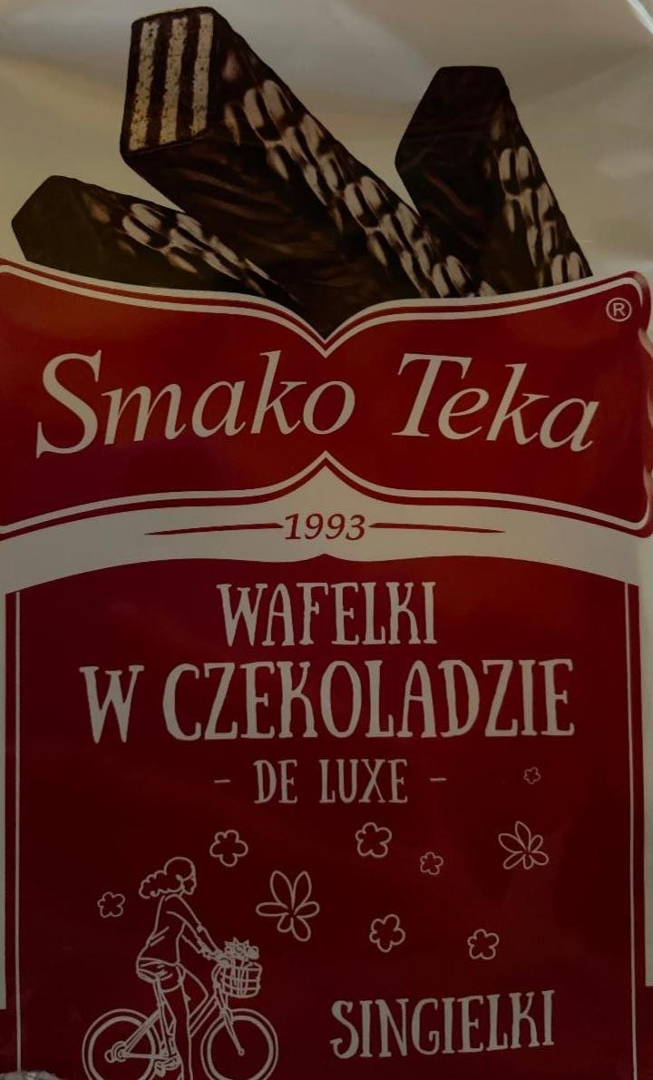 Zdjęcia - Wafelki w czekoladzie Smako Teka