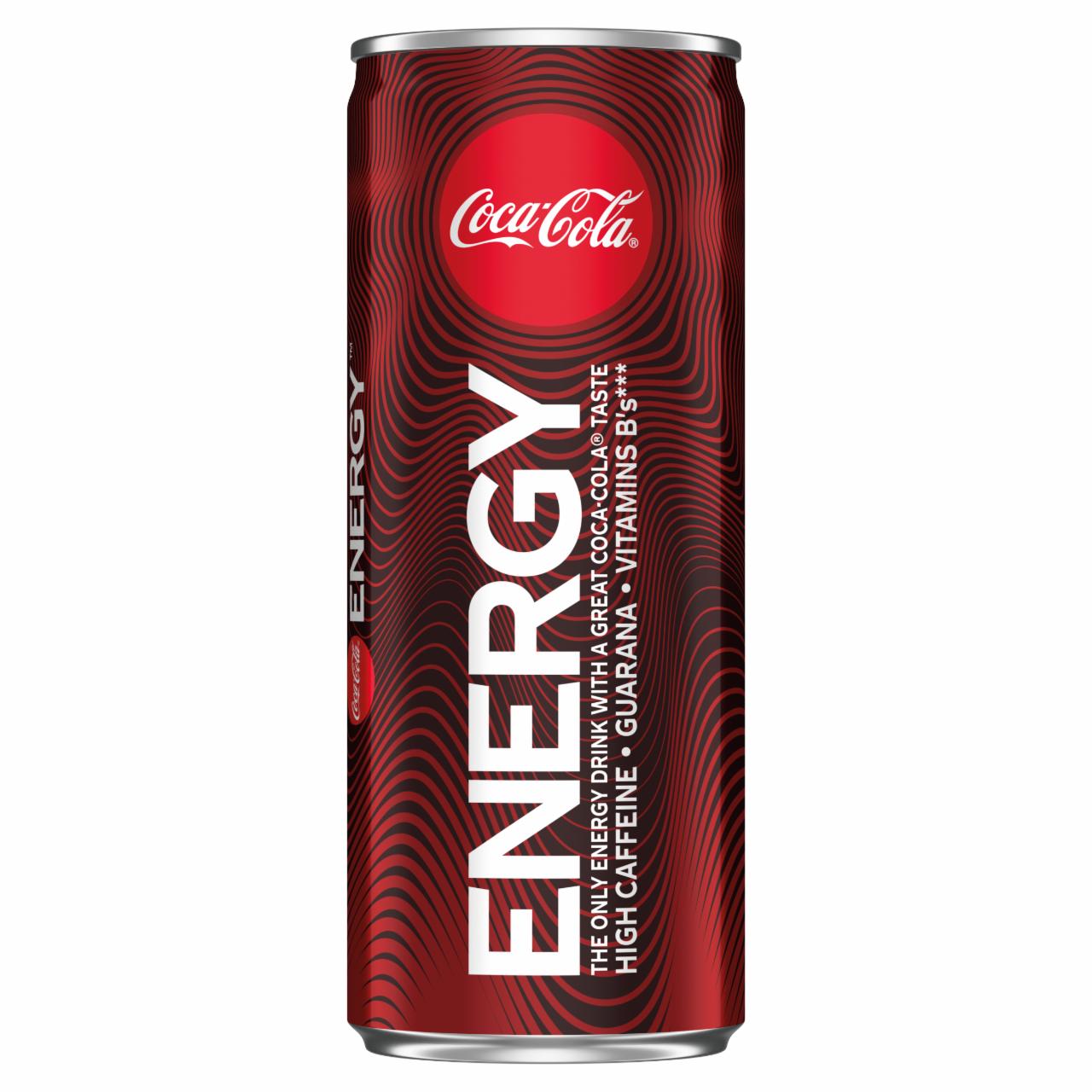 Zdjęcia - Coca-Cola Energy Napój gazowany energetyzujący 250 ml