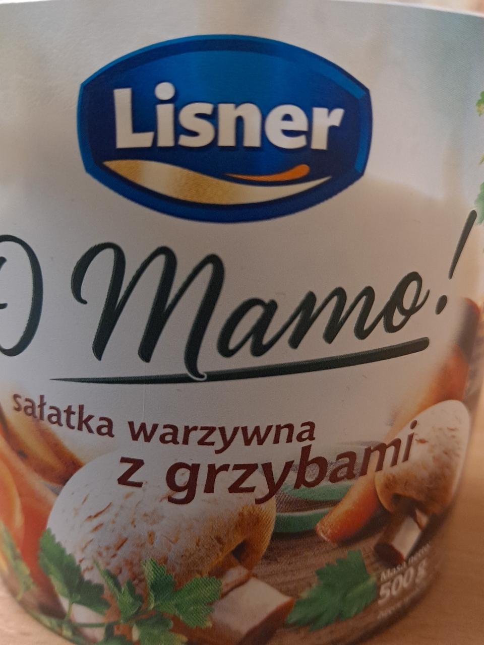 Zdjęcia - Sałatka warzywna z grzybami Lisner