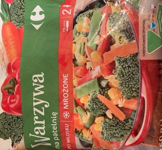 Zdjęcia - Carrefour Warzywa na patelnię po włosku