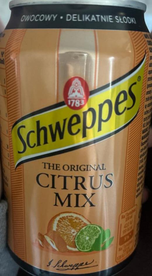 Zdjęcia - Schweppes Citrus Mix Napój gazowany 330 ml