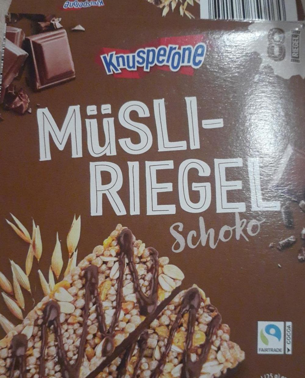 Zdjęcia - Musli Riegel schoko Knusperone