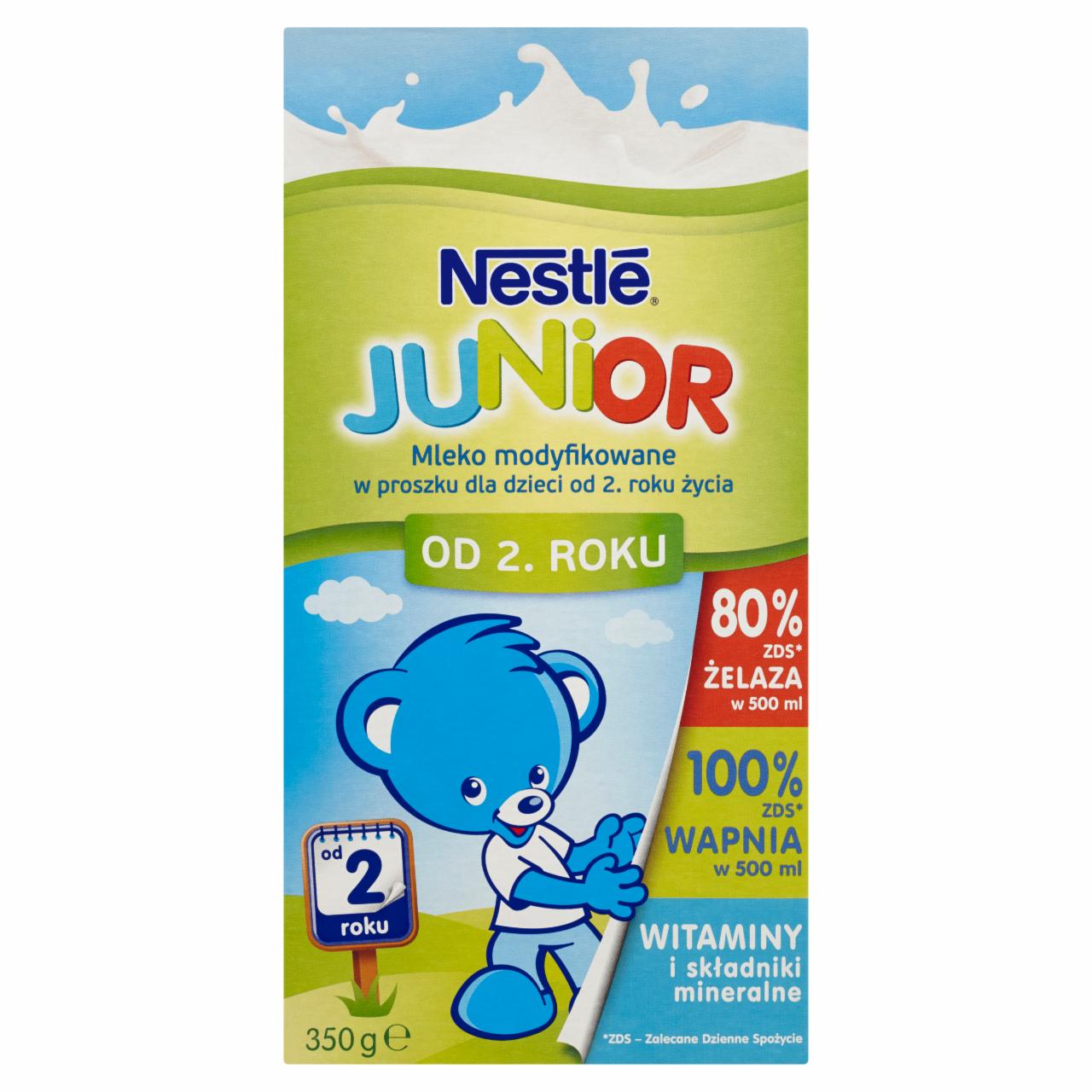 Zdjęcia - Nestlé Junior Mleko modyfikowane w proszku dla dzieci od 2. roku życia 350 g