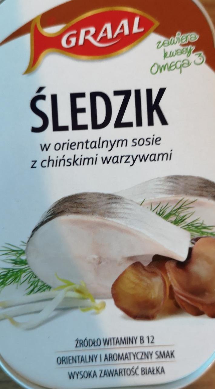 Zdjęcia - Śledzik w sosie orientalnym z chińskimi warzywami Graal