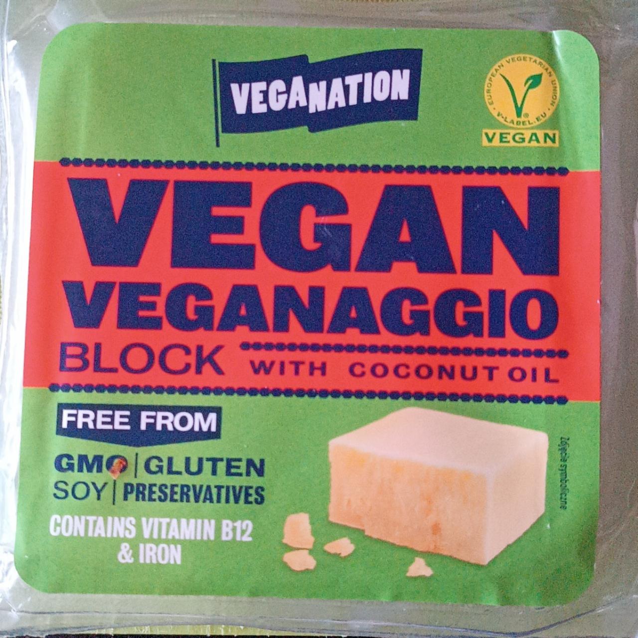 Zdjęcia - Veganation Wegański produkt Veganaggio na bazie oleju kokosowego 200 g