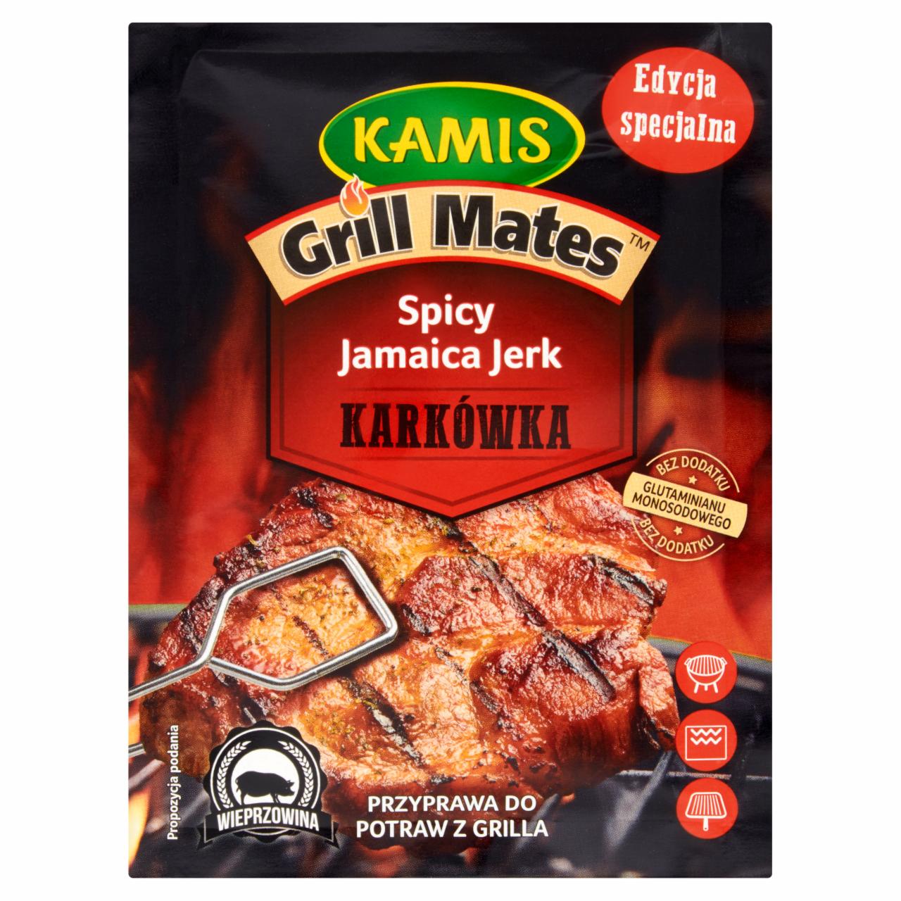 Zdjęcia - Kamis Grill Mates Karkówka Spicy Jamaica Jerk Przyprawa do potraw z grilla 20 g