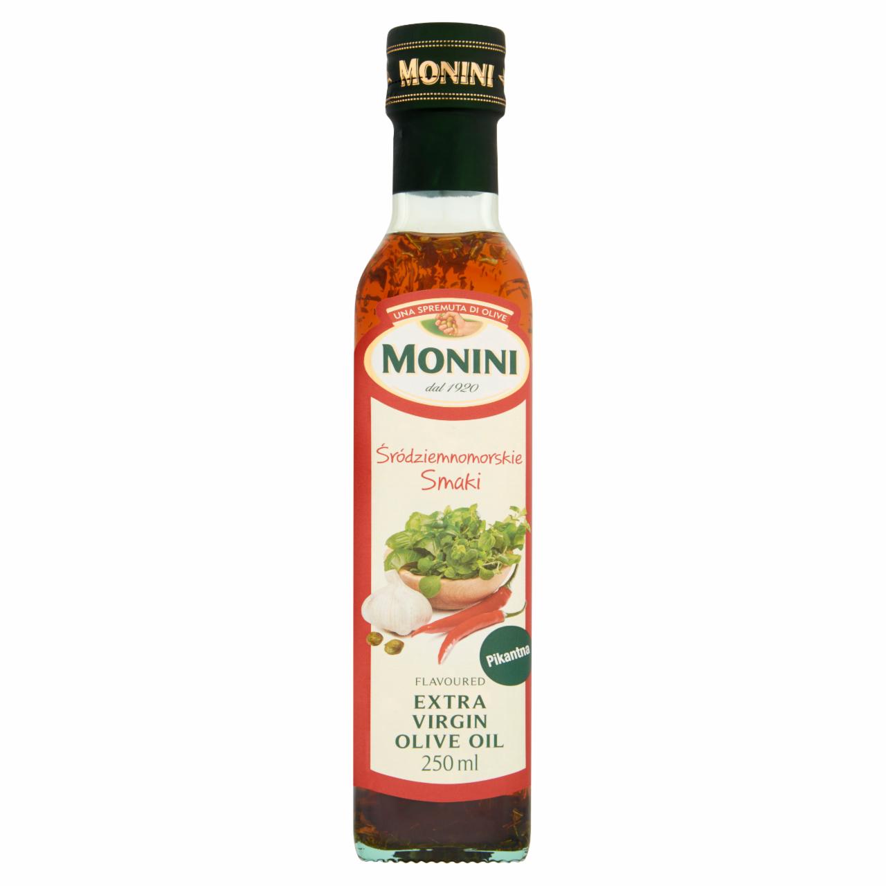 Zdjęcia - Monini Aromatyzowana oliwa z oliwek pikantna 250 ml