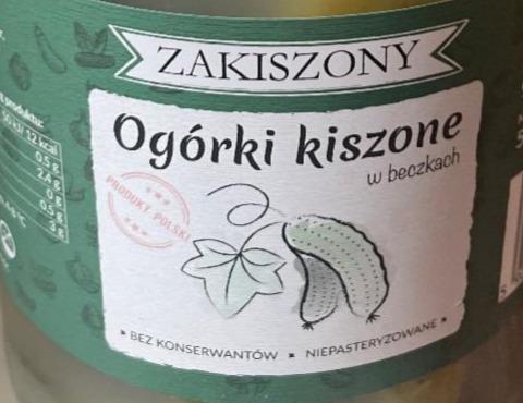 Zdjęcia - Ogórki kiszone Zakiszony