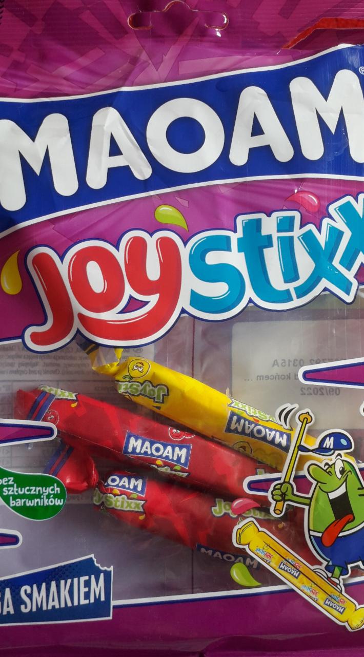 Zdjęcia - Maoam JoyStixx Guma rozpuszczalna 140 g