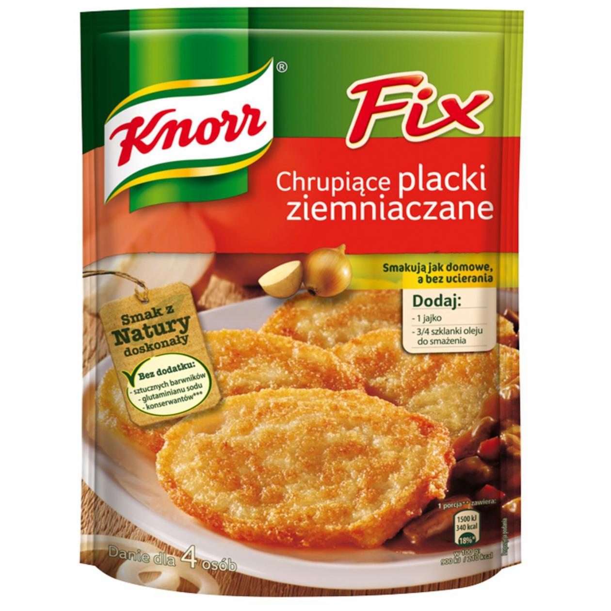 Zdjęcia - Knorr Fix chrupiące placki ziemniaczane 200 g