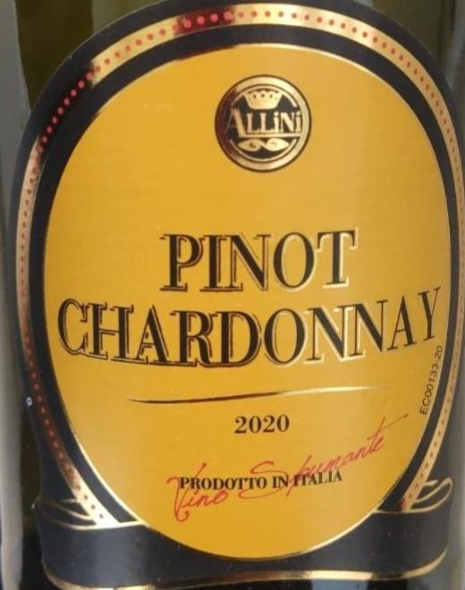 Pinot chardonnay Allini - kalorie, kJ i wartości odżywcze