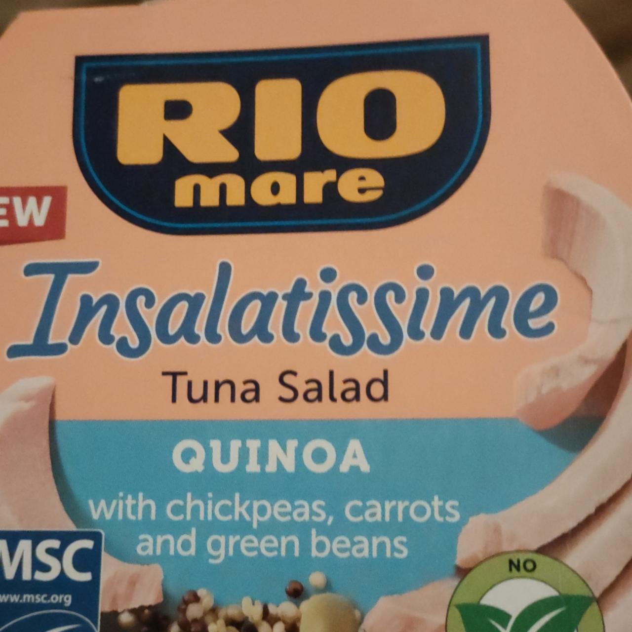 Zdjęcia - Insalatissime Quinoa Gotowe danie z warzyw i tuńczyka RIO mare