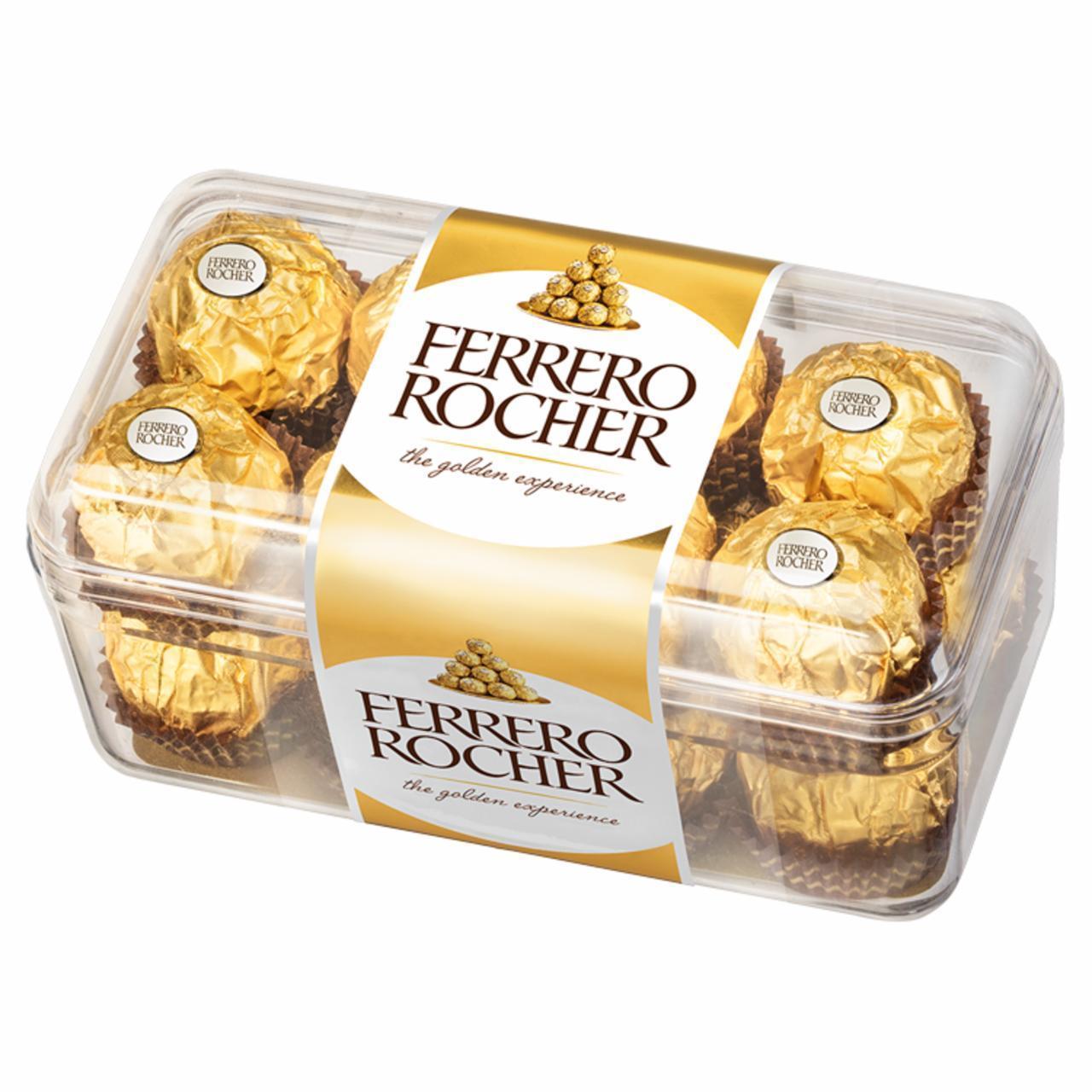 Zdjęcia - Ferrero Rocher (chrupiący wafelek z kremowym nadzieniem i orzechem laskowym w czekoladzie)