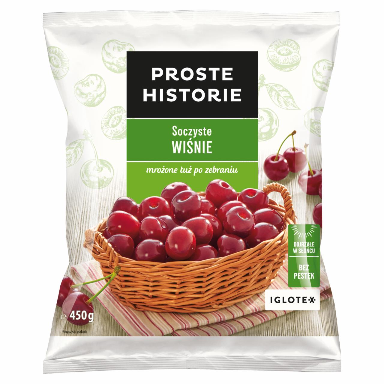 Zdjęcia - Proste Historie Soczyste wiśnie 450 g