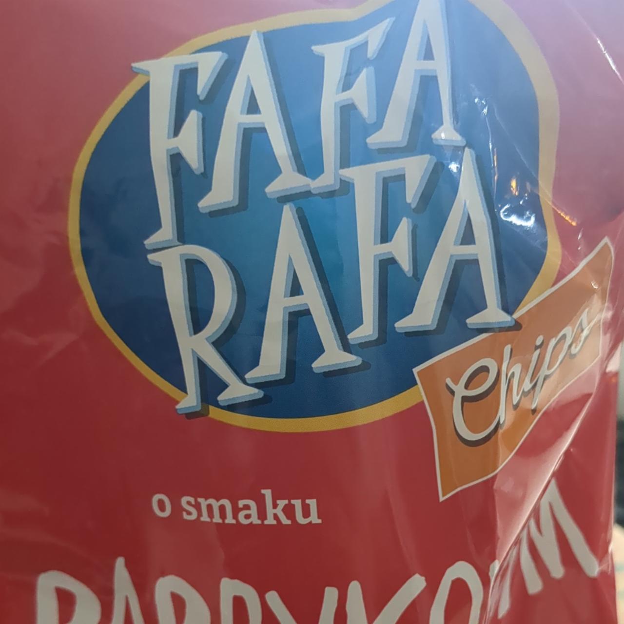 Zdjęcia - Chips o smaku paprykowym Rafa Rafa