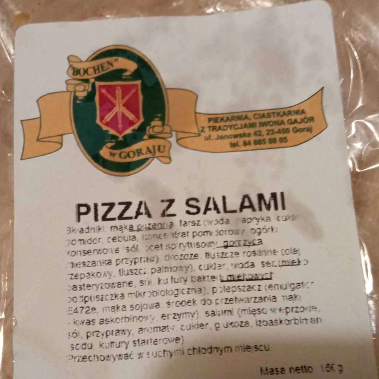 Zdjęcia - Pizza z salami Bochen w Goraju