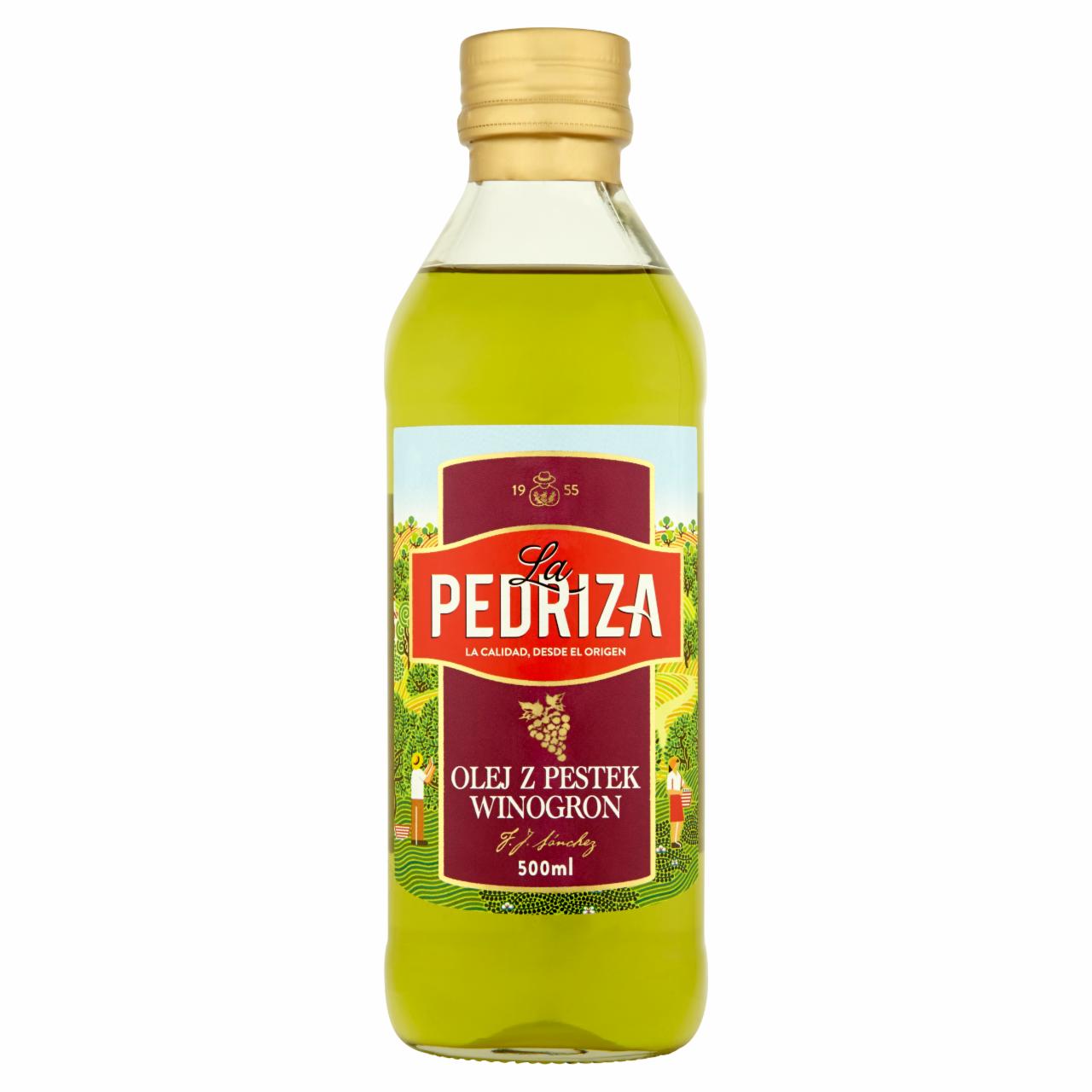 Zdjęcia - La Pedriza Olej z pestek winogron 500 ml