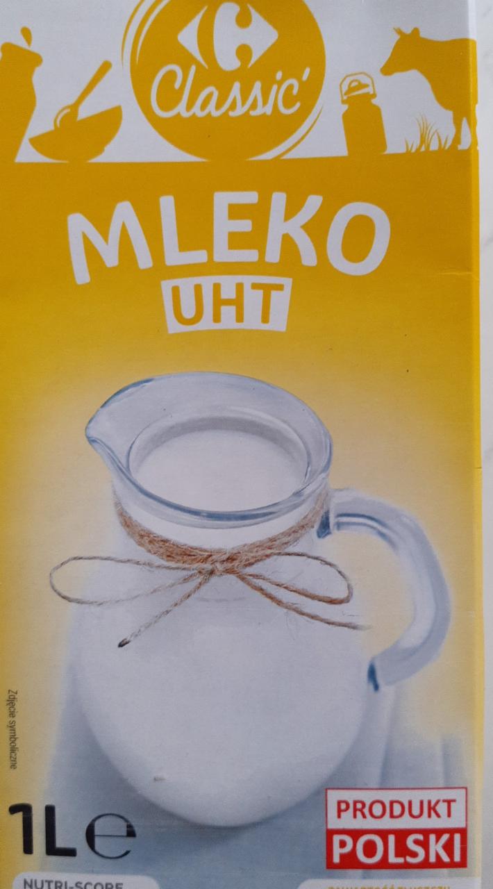 Zdjęcia - Mleko UHT 2% Carrefour Classic