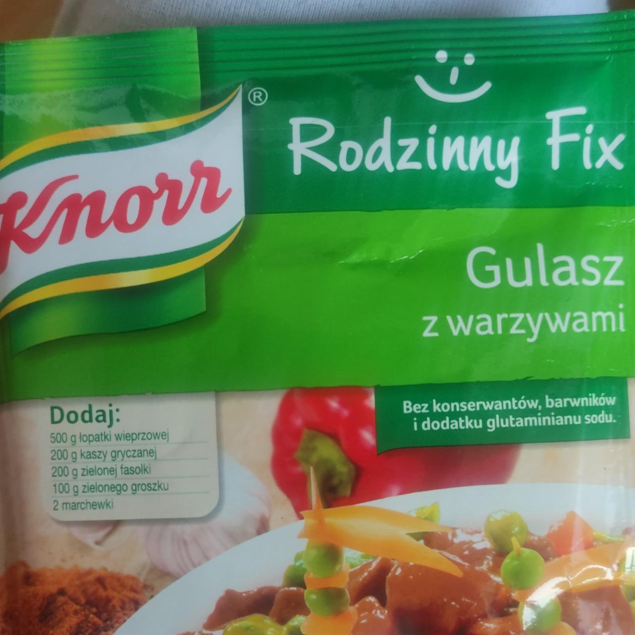 Zdjęcia - Rodzinny Fix Gulasz z warzywami Knorr