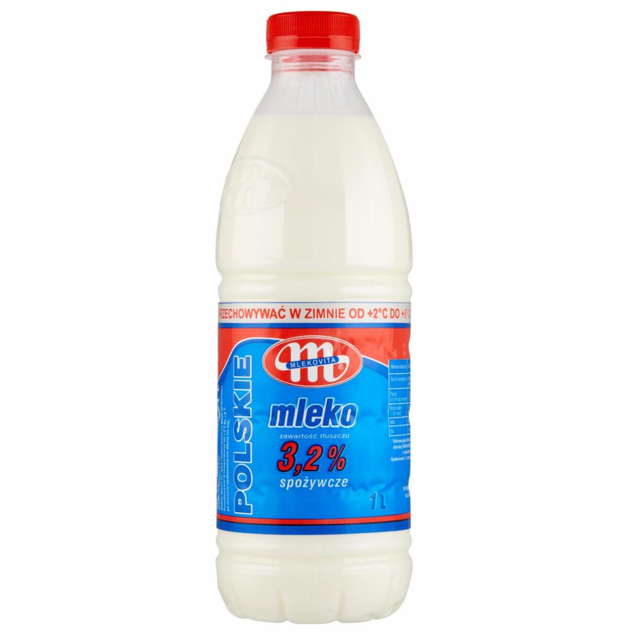 Zdjęcia - Mleko Polskie spożywcze 3,2% 1 l Mlekovita
