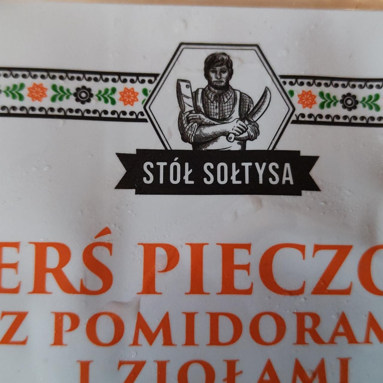 Zdjęcia - pierś pieczona z pomidorami i ziołami Stół sołtysa