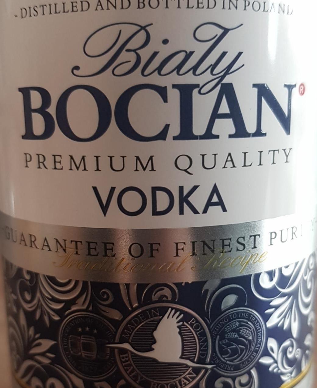 Zdjęcia - Biały Bocian vodka