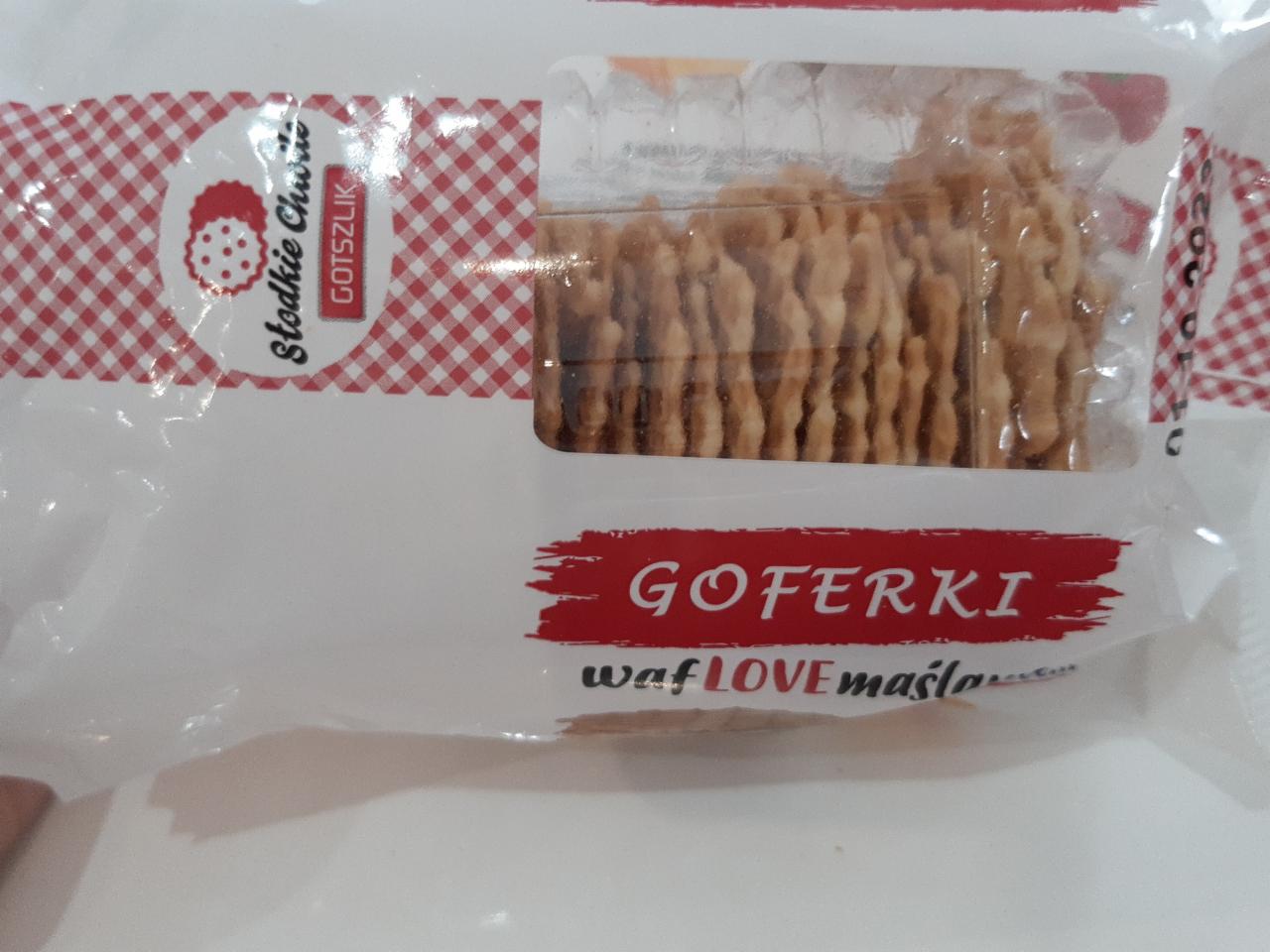 Zdjęcia - Gotszlik Goferki wafLove maślane