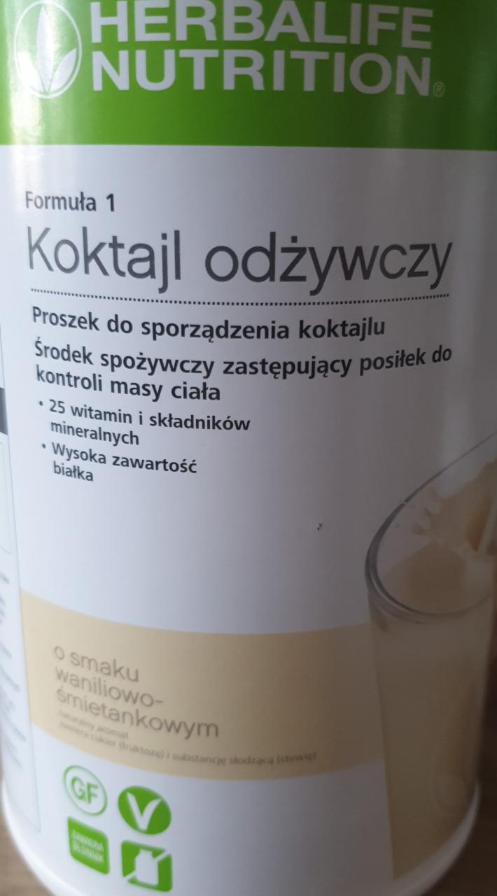 Zdjęcia - Koktajl odżywczy Formuła 1 śmietankowo-waniliowy Herbalife nutrition