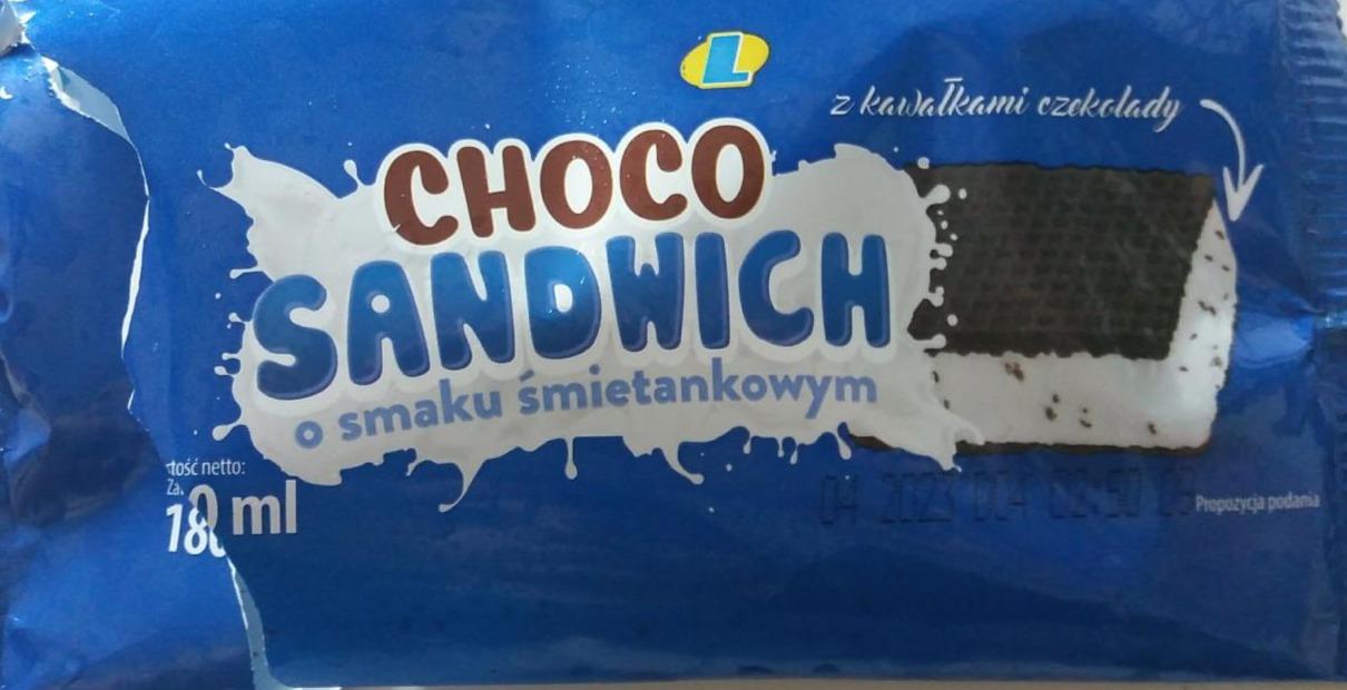 Zdjęcia - Choco sandwich o smaku smietankowym Lewiatan