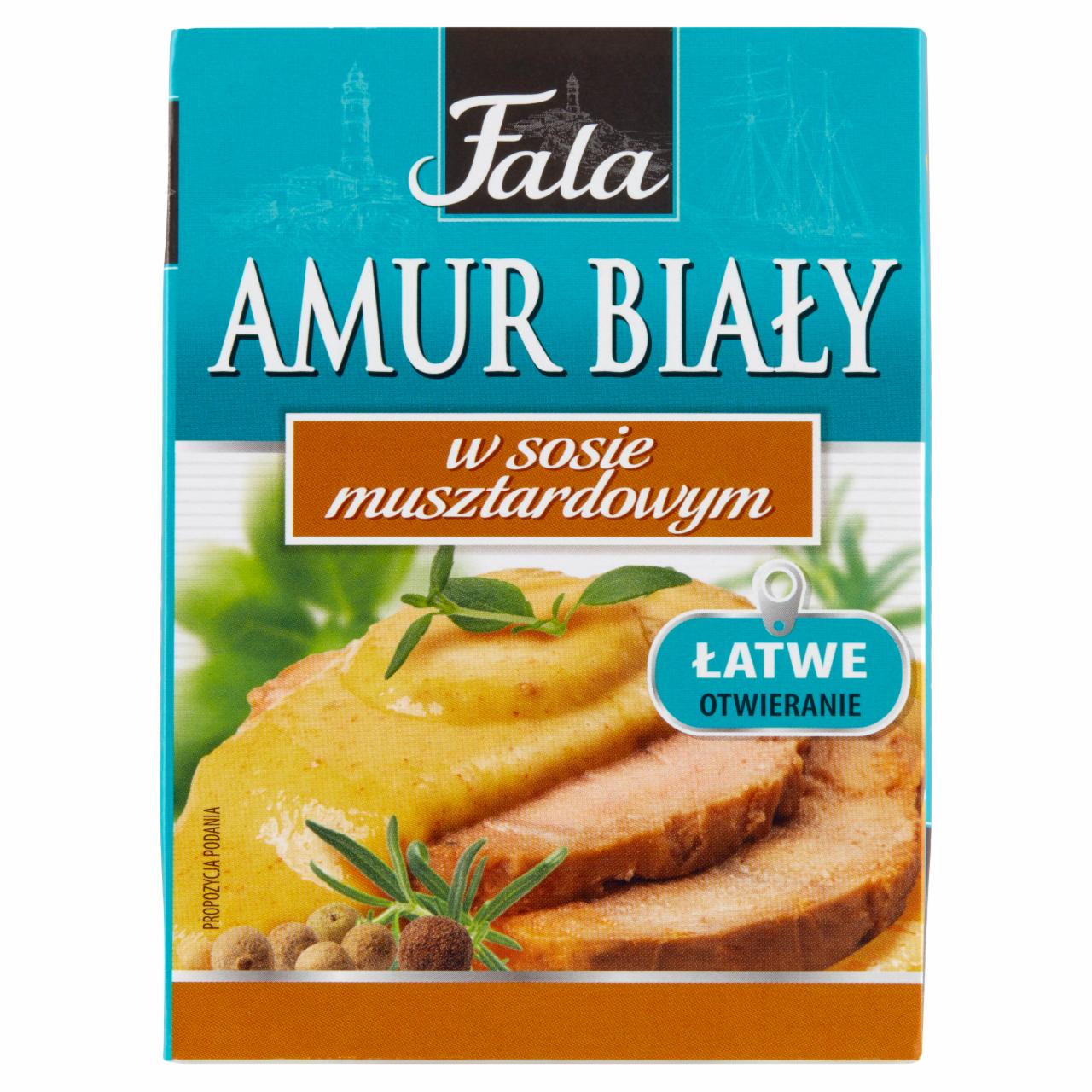 Zdjęcia - Fala Amur biały w sosie musztardowym 110 g