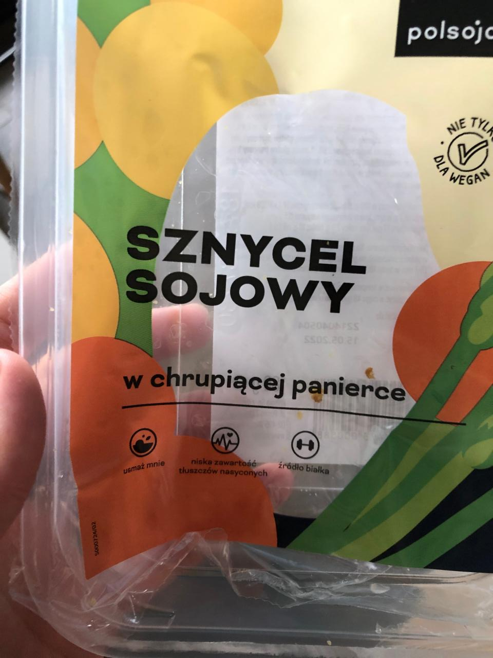 Zdjęcia - Polsoja Sznycel sojowy w chrupiącej panierce 180 g