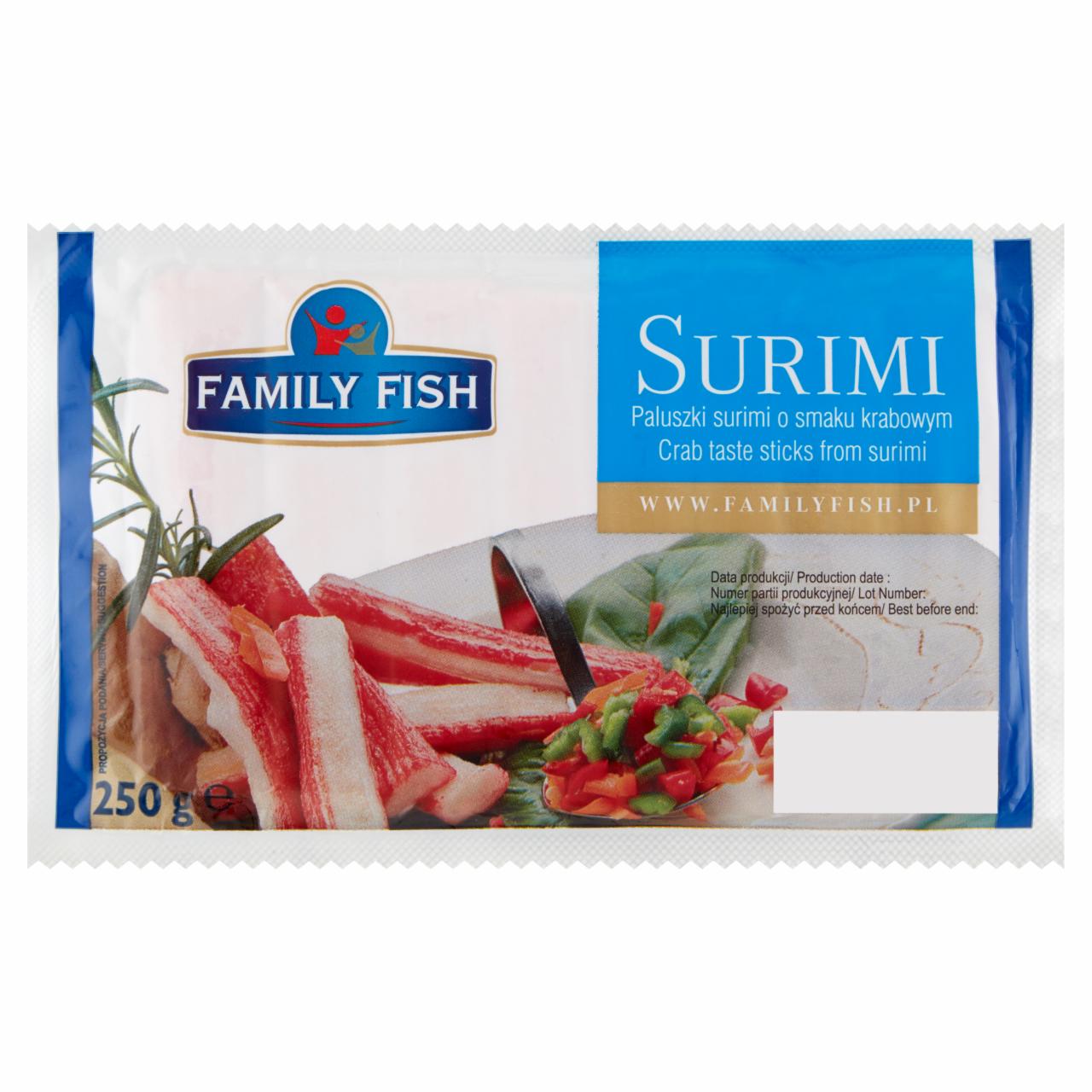 Zdjęcia - Family Fish Surimi Paluszki surimi o smaku krabowym 250 g