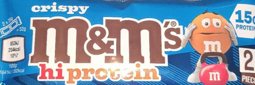 Zdjęcia - crispy m&m's hi protein
