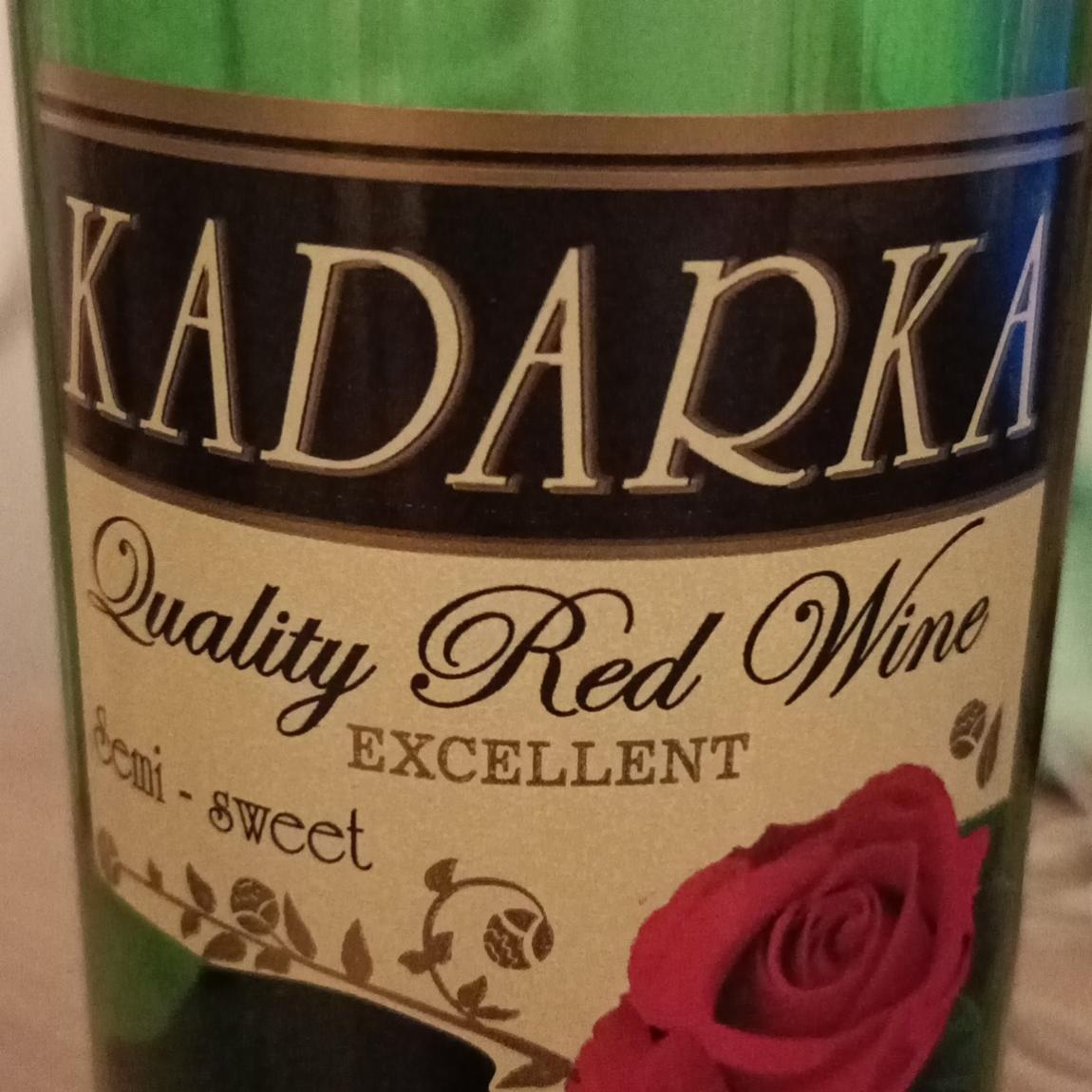 Zdjęcia - Quality Red wine Semi sweet Kadarka