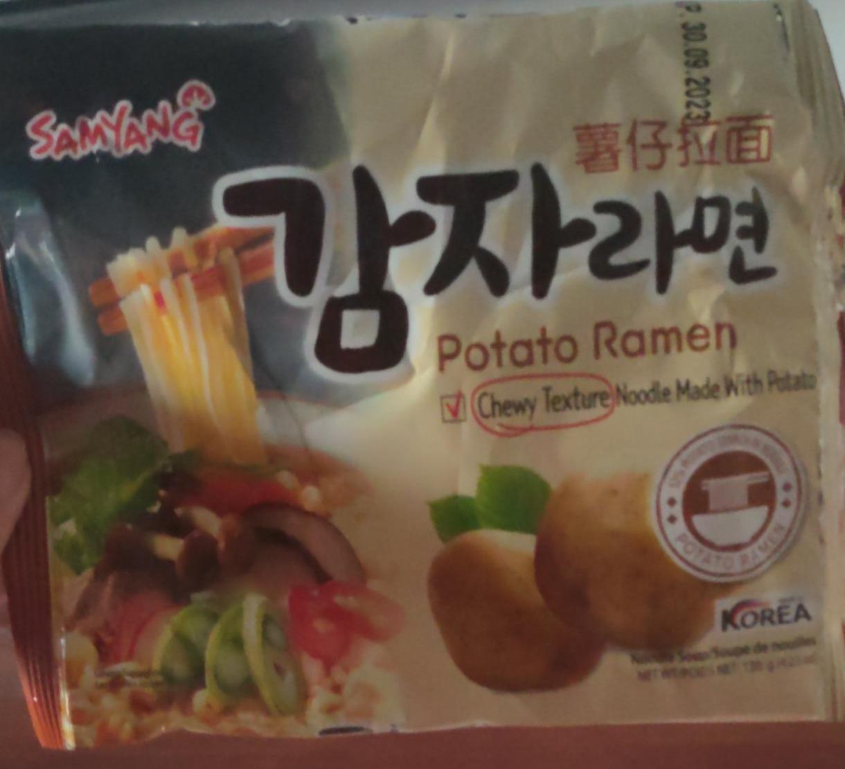 Zdjęcia - Potato ramen Samyang