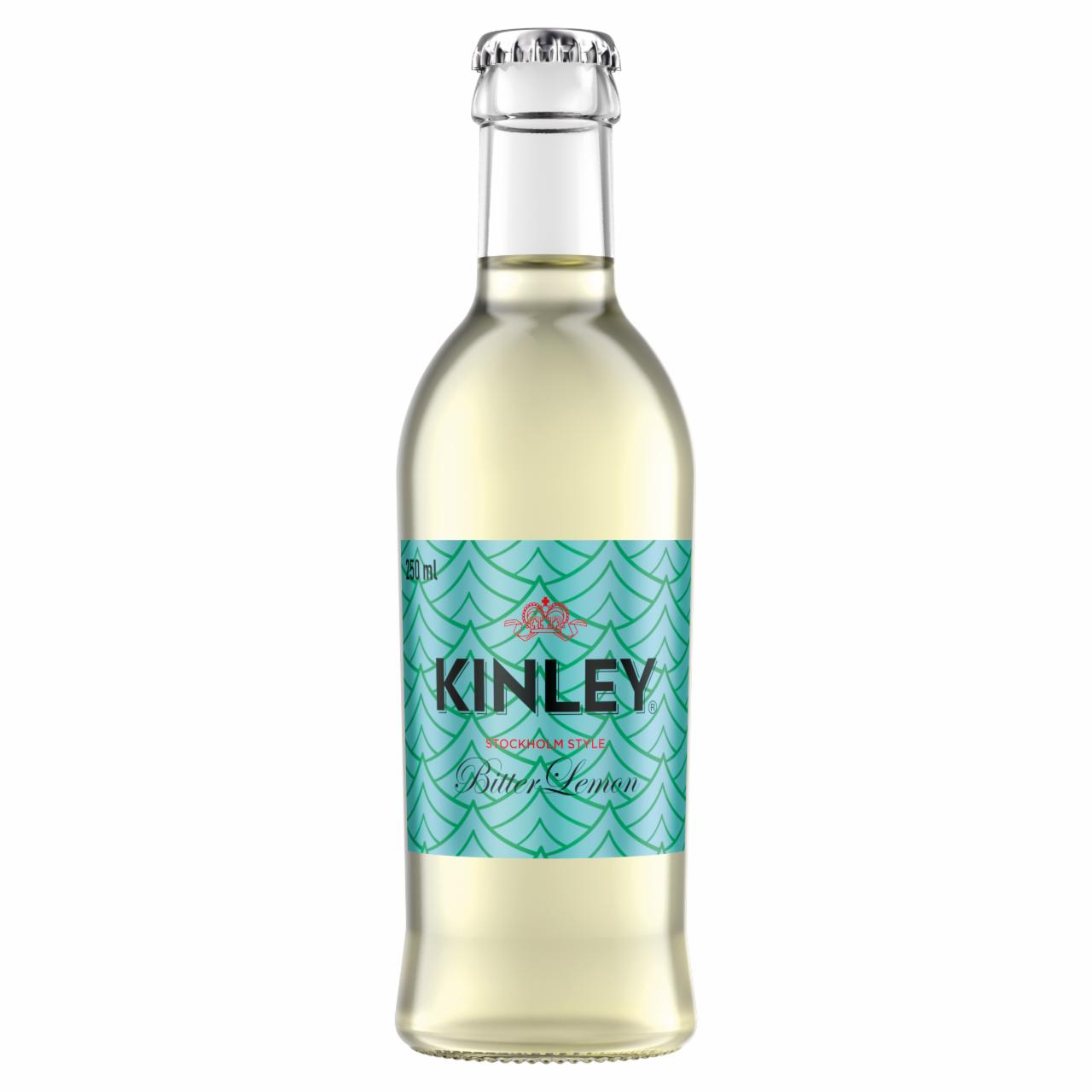 Zdjęcia - Kinley Napój gazowany o smaku Bitter Lemon 250 ml